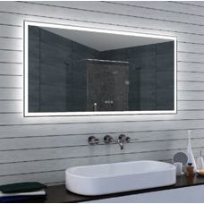 Badspiegel LED mit Touch-Schalter 140x70cm Badezimmerspiegel