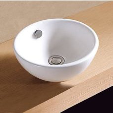 Aufsatzwaschbecken Gäste Lavabo klein Keramik rund 32cm