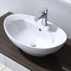 Aufsatzwaschbecken Lavabo Keramik 59x39 cm