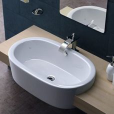 Aufsatzwaschbecken Lavabo Keramik 62x37 cm