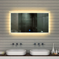 Badspiegel LED mit Touch-Schalter 135x75cm Badezimmer Spiegel