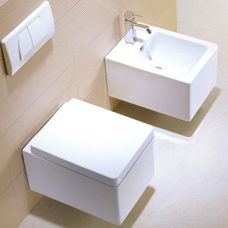 WC Toilette Nano Spülrandlos wandmontage mit Softclose Sitz 51,5cm