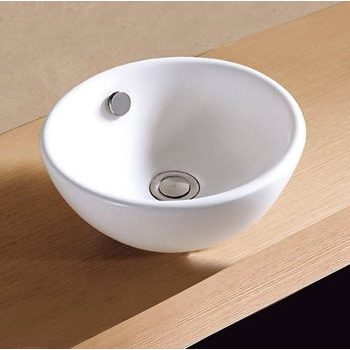 Aufsatzwaschbecken Gäste Lavabo klein Keramik rund 32cm